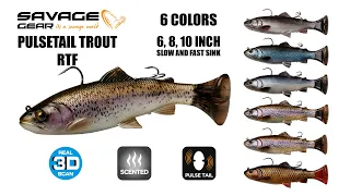 Savage Gear Pulse Tail Trout RTF (Ready to Fish) with the Informative Fisherman