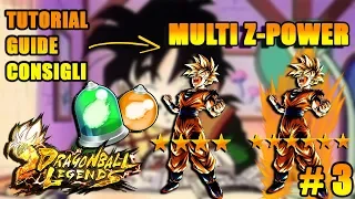 STELLARE UN PERSONAGGIO SENZA CHRONO!! GUIDA ALLE MULTI Z-POWER!! - DRAGON BALL LEGENDS GUIDA