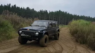 Testing 4wd Nissan safari turbo