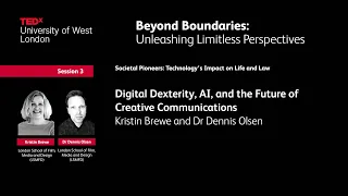 Digital Dexterity, AI & the Future of Creative Comms | Kristin Brewe | TEDxUniversity of West London