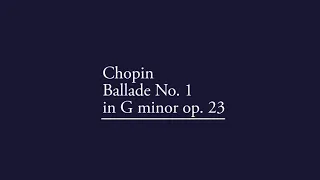 Chopin Ballade No.1 in G minor op. 23 (Vladimir Ashkenazy)(1964)