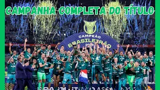 Campanha do Palmeiras no Brasileirão 2023 - Dodeca - 12x campeão