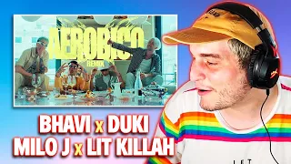 KHAN REACCIONA a BHAVI x DUKI x MILO J x LIT KILLAH - AEROBICO REMIX  🔥🔥