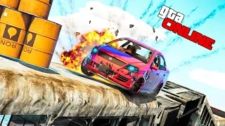 СМЕРТЕЛЬНЫЕ ГОНКИ НА КРЕДИТНЫХ ПОМОЙКАХ! ПОЛОСА ПРЕПЯТСТВИЙ В GTA 5 ONLINE (ГТА 5 ГОНКИ)