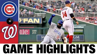 Cubs vs. Nationals Game Highlights (8/15/22) | MLB Highlights