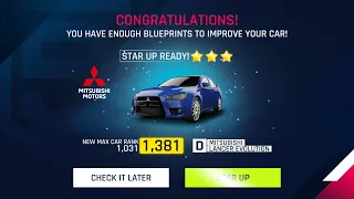 MITSUBISHI LANCER EVOLUTION || Asphalt 9 Legends || Star Up || Max || No Limits.. @ahsrabgaming9391