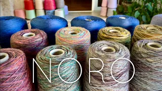 Японская бобинная пряжа NORO!!! 💙 100% бобинный шелк Loro Piana 💛 Сказочные украшения!!! ❤️‍🔥