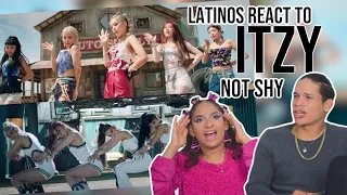 Latinos react to ITZY “Not Shy” M/V | REACTION 😍🔥