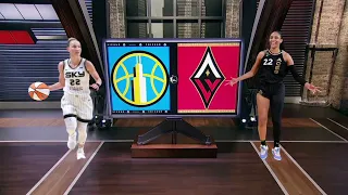 Sky vs. Aces: The LARGEST comeback win in WNBA HISTORY! | NBA Today