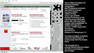 Arachane DOS Web-Browser On 86Box