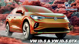 VW ID.5 & VW ID 5 GTX - der VW ID.4 als Sport Coupe & Konzernbruder vom Audi Q4 e-tron Sportback❓❗️