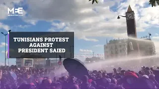 Nationwide anti-government protests in Tunisia