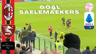 Milan 2-0 Salernitana Goal Celebrations Alexis Saelemaekers Live HD