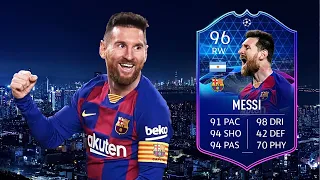 FIFA 20: LIONEL MESSI TOTGS 96 PLAYER REVIEW I FIFA 20 ULTIMATE TEAM