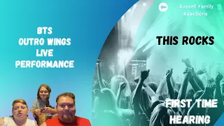 BTS Outro Wings Live Performance Reaction {{First Time Hearing}}
