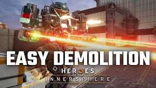 Easy Demolition Mission - Mechwarrior 5: Mercenaries DLC Heroes of the Inner Sphere Playthrough 13