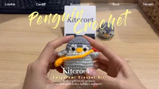 How to Crochet a Penguin Amigurumi (step by step tutorial) BEGINNER FRIENDLY