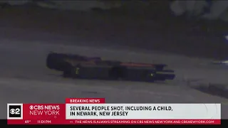 Police: Several people, including a child, shot in Newark