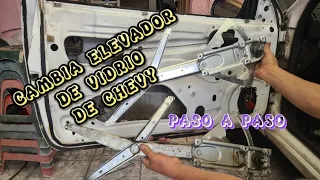 Como cambiar elevador de vidrio de chevy | Sr. Custom | @testers3142 |@juca2.031