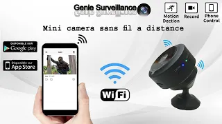 Comment installer mini camera espion magnetique wifi a distance