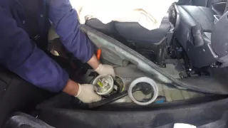 How to check the fuel  tank and the fuel filter tank Mercedes ml 270 cdi