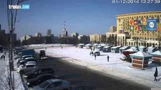 Triolan.Live - Харьков, площадь Свободы (01-12-2014)