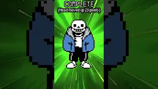 Sans Is Actually TALL?! #lumpdump #shorts