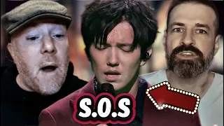 Даже Иностранцы Офигели!  Реакции на  Димаша с композицией   S.O.S на Dimash digital show