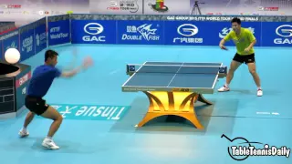 Zhang Jike Training - World Tour Grand Finals 2015