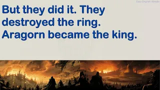 LEARN ENGLISH THROUGH STORY LEVEL 1 (The Lord of the Rings)  Learn English With Movies.