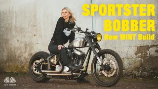 New Mint Sportster  Bobber Custom Build / Test Ride