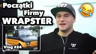 Początki Firmy WRAPSTER | Oklejamy Fiata 126p - Vlog #24