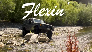 V8 Discovery 1 OFFROADING up to the Waipara Gorge