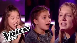 Ilyana / Christina / Morgane - "Cheap thrills" | The Voice Kids France 2017 | Battle
