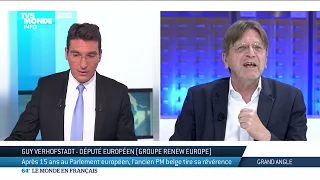 Après 15 ans au Parlement européen, Guy Verhofstadt tire sa révérence