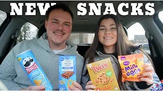 trying *NEW* supermarket snacks!! | February 2024