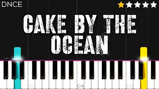 DNCE - Cake By The Ocean | EASY Piano Tutorial