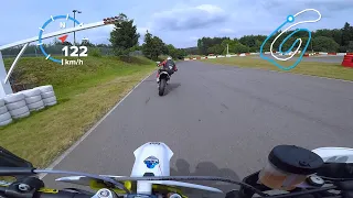 SPA Francorchamps POV Onboard Husqvarna FS 450 Supermoto 2Race.be Nemunis