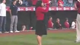 National Anthem at Angels Stadium