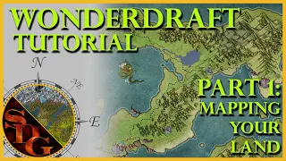 Intro To Wonderdraft Tutorial Part 1 - Land