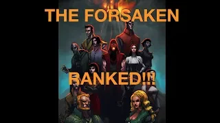 The Most Powerful Forsaken Ranked! - A Wheel of Time Video