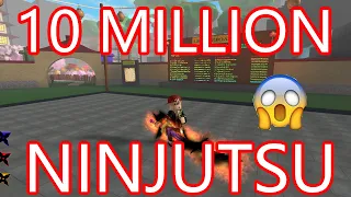 Ninja Assassin 10 MILLION NINJUTSU! (Roblox!)