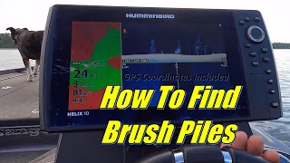 How to find brush piles on Sam Rayburn