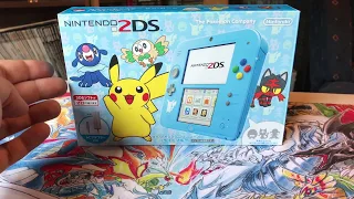 Rare Light Blue Sun and Moon Pokémon 2ds! Japanese Exclusive!