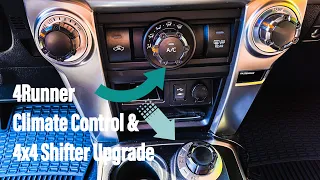 Interior Knob Upgrades to the Runner! 2010-2023 Toyota 4Runner