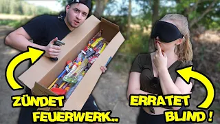 BLINDLY GUESS FIREWORKS ! 🔥👨‍   FIREWORKS CHALLENGE !