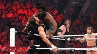 Team Hell No & Kofi Kingston vs. The Shield - Six-Man Tag Team Match: Raw, May 20, 2013