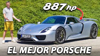 ¡Porsche 918 Spyder reseña con 0-100km/h y prueba de frenado!