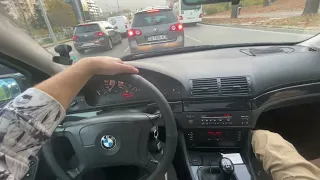 e39 520i POV ASMR day drive