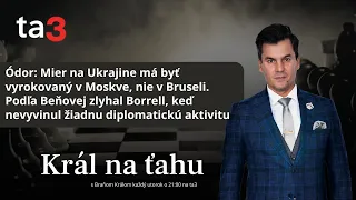 Ódor: Mier na Ukrajine má byť vyrokovaný v Moskve, nie v Bruseli